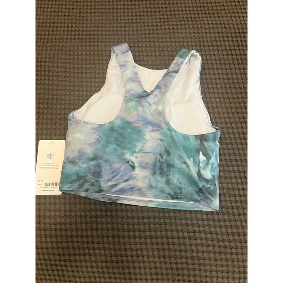 Athleta Sport Bras | NWT! Conscious Crop Printed Longline Sport Bra in XS - Picture 9 of 10